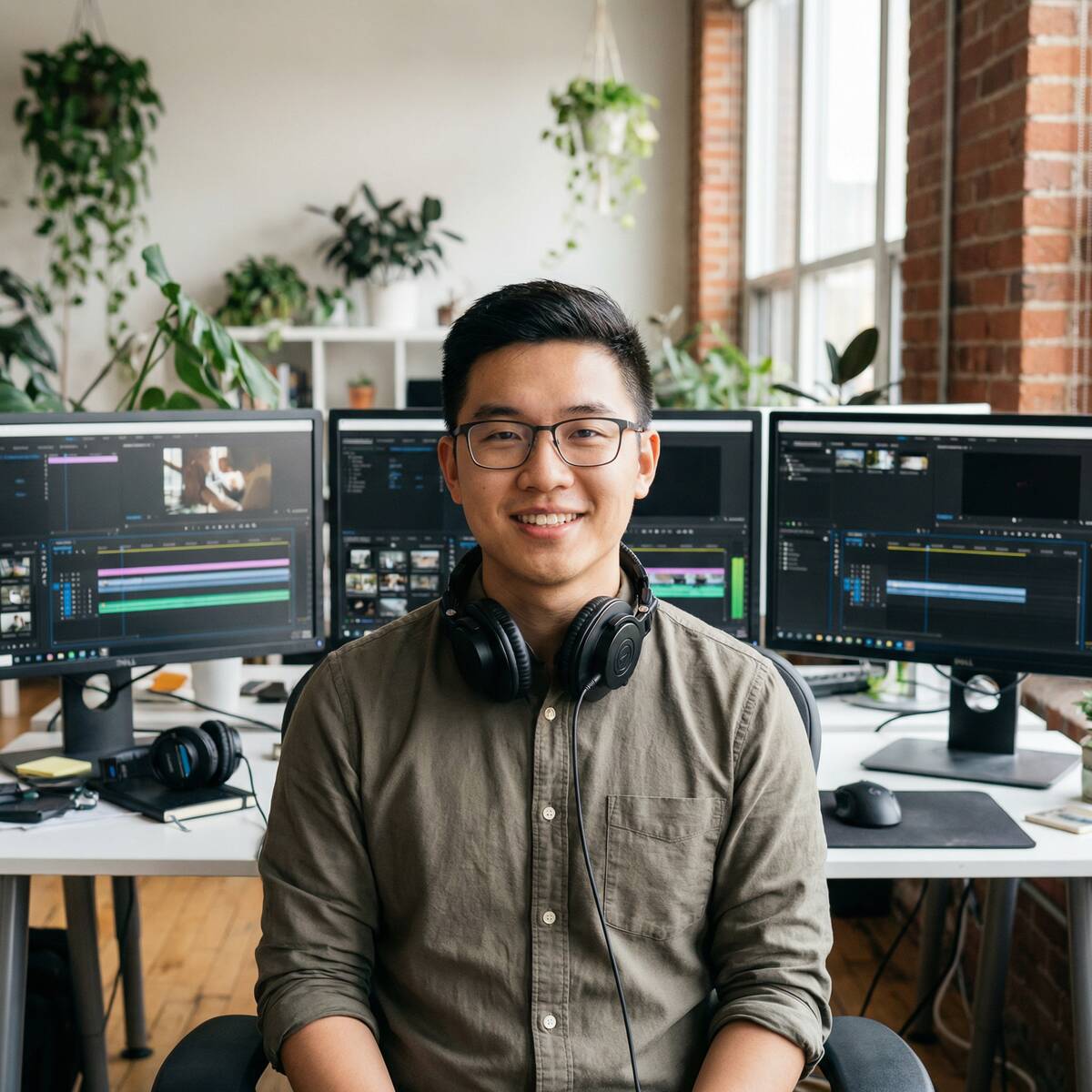 黄色仓库剪辑师王浩